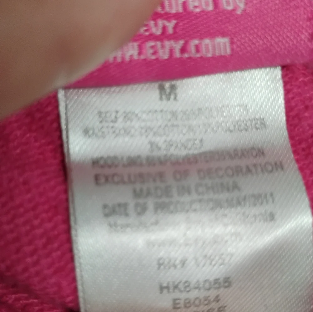 Hello Kitty Girls Full Zip Graphic Hoodie Jacket Sz M